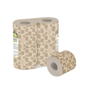 E-Tissue Toiletpapier Met Bandarol 2-Laags 10x4 Rollen 180 Vellen (237318)