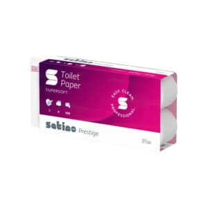 Satino Toiletpapier 100% Recycled Cellulose 3-Laags (72 x 250 Vel) (71320)