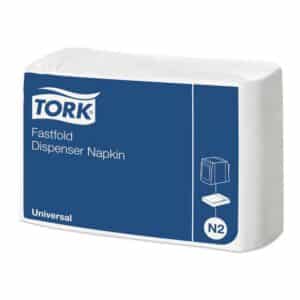 Tork 10933 Dispenserservet Fastfold Wit N2 Universal